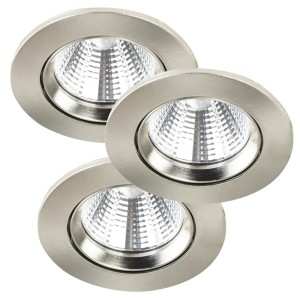 Oczko sufitowe FREMONT kolor Stalowy szczotkowany IP23 47580132 NORDLUX