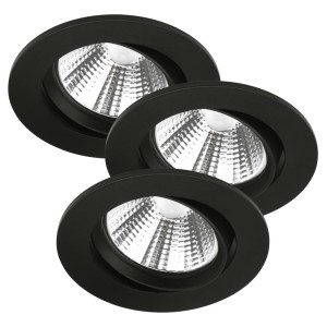 Oczko sufitowe FREMONT kolor Czarny IP23 47580103 NORDLUX