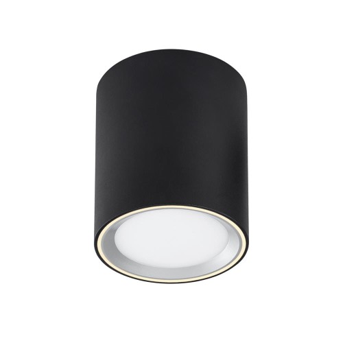 Oczko sufitowe FALLON kolor Czarny/Steel IP20 47550103 NORDLUX