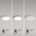 Oczko sufitowe ELKTON kolor Biały IP20 47530101 NORDLUX