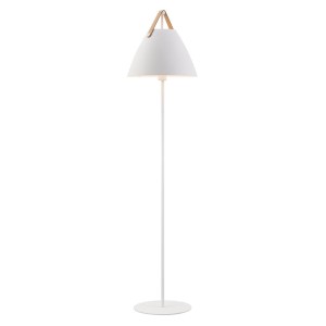 Lampa podłogowa STRAP kolor Biały IP20 46234001 DFTP by NORDLUX