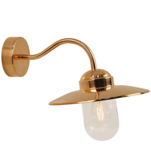 Kinkiet zewnętrzny LUXE kolor Miedziany IP54 22671030 NORDLUX
