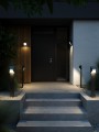 Słupek oświetleniowy ogrodowy PONTIO kolor Czarny IP54 2218208003 NORDLUX