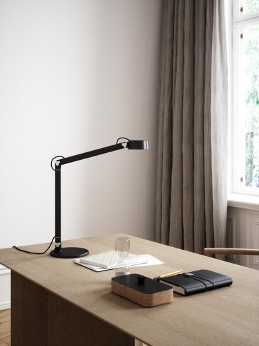 Lampa stołowa NOBU kolor Czarny IP20 2120405003 DFTP by NORDLUX