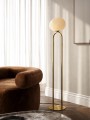 Lampa podłogowa SHAPES kolor Mosiądz IP20 2120074035 DFTP by NORDLUX
