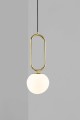 Lampa wisząca SHAPES kolor Mosiądz IP20 2120023035 DFTP by NORDLUX