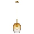 Lampa wisząca UMA kolor Bursztynowy IP20 2112703027 NORDLUX