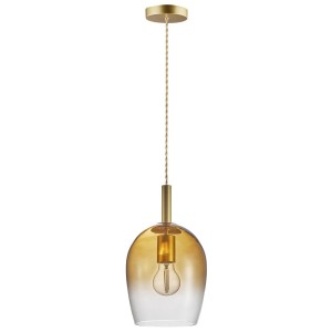 Lampa wisząca UMA kolor Bursztynowy IP20 2112703027 NORDLUX