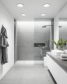 Oczko łazienkowe wpuszczane SÓLLER kolor Biały IP20-44 2110736101 NORDLUX