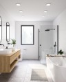 Oczko łazienkowe wpuszczane SÓLLER kolor Biały IP20-44 2110726101 NORDLUX