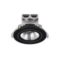 Oczko sufitowe ALEC kolor Czarny IP20-44 2110350103 NORDLUX