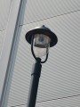 Lampa parkowa ogrodowa hermetyczna czarna 11W słup oświetleniowy 3m