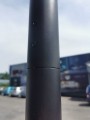Lampa parkowa ogrodowa hermetyczna czarna 11W słup oświetleniowy 3m