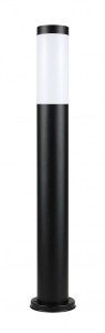 Lampa stojąca słupek ogrodowy Inox Black ST 022-650 SU-MA
