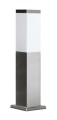 Lampa stojąca słupek ogrodowy Inox Kwadratowa SS802-450 SU-MA