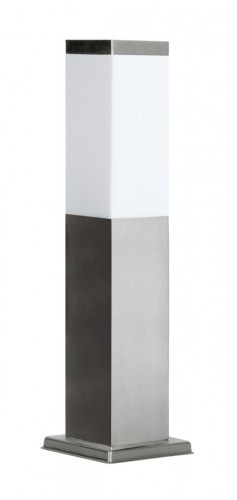 Lampa stojąca słupek ogrodowy Inox Kwadratowa SS802-450 SU-MA