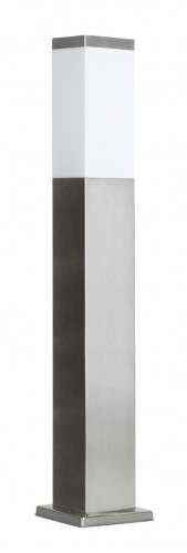 Lampa stojąca słupek ogrodowy Inox Kwadratowa SS802-650 SU-MA