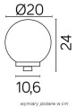 Głowica lampy Kule Classic G 200 Z 35 SU-MA