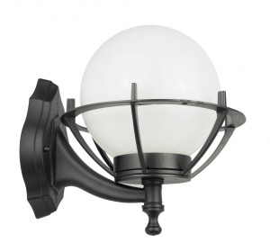 Lampa ścienna kinkiet Kule z koszykiem 200 K 3012/1/KPO SU-MA