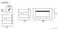Lampa do zabudowy Mur-Led M2031 SU-MA