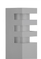 Lampa stojąca słupek ogrodowy RADO 1 AL SU-MA