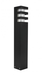 Lampa stojąca słupek ogrodowy RADO 2 BL SU-MA