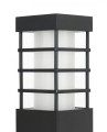 Lampa stojąca słupek ogrodowy RADO II 1 BL SU-MA