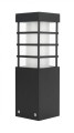 Lampa stojąca słupek ogrodowy RADO II 3 BL SU-MA