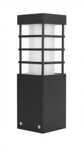 Lampa stojąca słupek ogrodowy RADO II 3 BL SU-MA