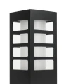 Lampa stojąca słupek ogrodowy RADO III 1 BL SU-MA