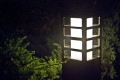 Lampa stojąca słupek ogrodowy RADO III 3 AL SU-MA