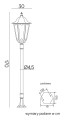 Latarnia / lampa stojąca Retro Maxi K 5002/1 BD 45 SU-MA