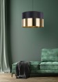 Lampa wisząca LONDYN 1 - punktowa Czarno złoty 3473 TK Lighting