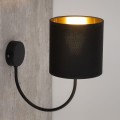 Kinkiet TORENS 1 – punktowy Czarno złoty 4593 TK Lighting