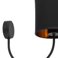 Kinkiet TORENS 1 – punktowy Czarno złoty 4593 TK Lighting