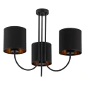 Lampa sufitowa TORENS 3 - punktowa Czarno złoty 4594 TK Lighting