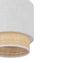 Lampa wisząca BOHO NEW 1 - punktowa Biały / słomkowy 5652 TK Lighting