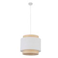 Lampa wisząca BOHO NEW 1 - punktowa Biały / słomkowy 5653 TK Lighting