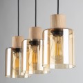 Lampa wisząca ORSON 3 - punktowa Bursztyn 4568 TK Lighting