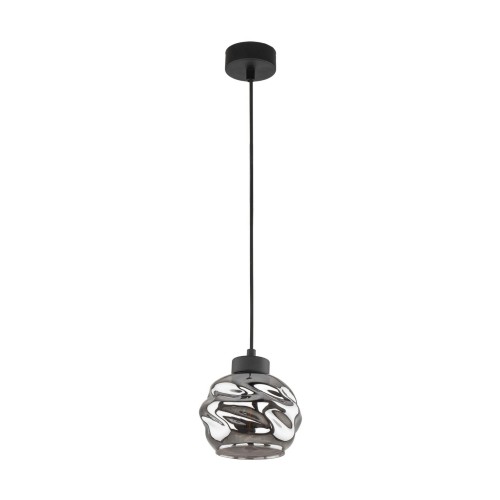 Lampa wisząca ZULIA 1 - punktowa Grafit lustrzany 5724 TK Lighting