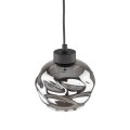 Lampa wisząca ZULIA 1 - punktowa Grafit lustrzany 5724 TK Lighting
