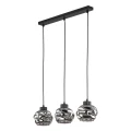 Lampa wisząca ZULIA 3 - punktowa Grafit lustrzany 5725 TK Lighting