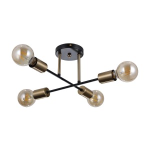 Lampa wisząca Formio  PND-4052-4-BL-HBR Italux