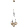 Lampa wisząca Perlos  PND-54456-5-HB-AMB Italux