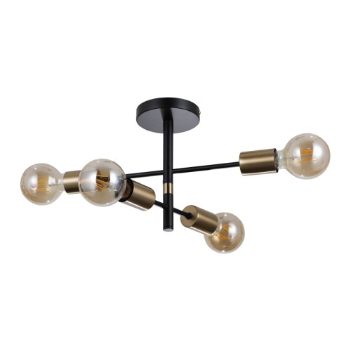 Lampa wisząca Piansi  PND-4025-4-BL-HBR Italux