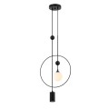 Lampa wisząca Trosti  PND-428892-BK Italux