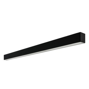 Lampa natynkowa liniowa Traversi Ceiling 114 Black 4000K  Italux