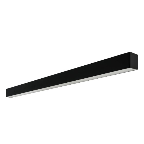 Lampa natynkowa liniowa Traversi Ceiling 114 Black 4000K  Italux