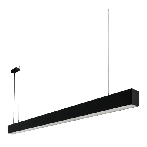 Lampa wisząca liniowe Traversi Suspended 114 Black 3000K  Italux
