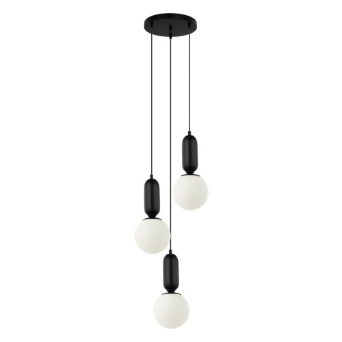 Lampa wisząca Aldeva  PND-02340-3S-BK Italux